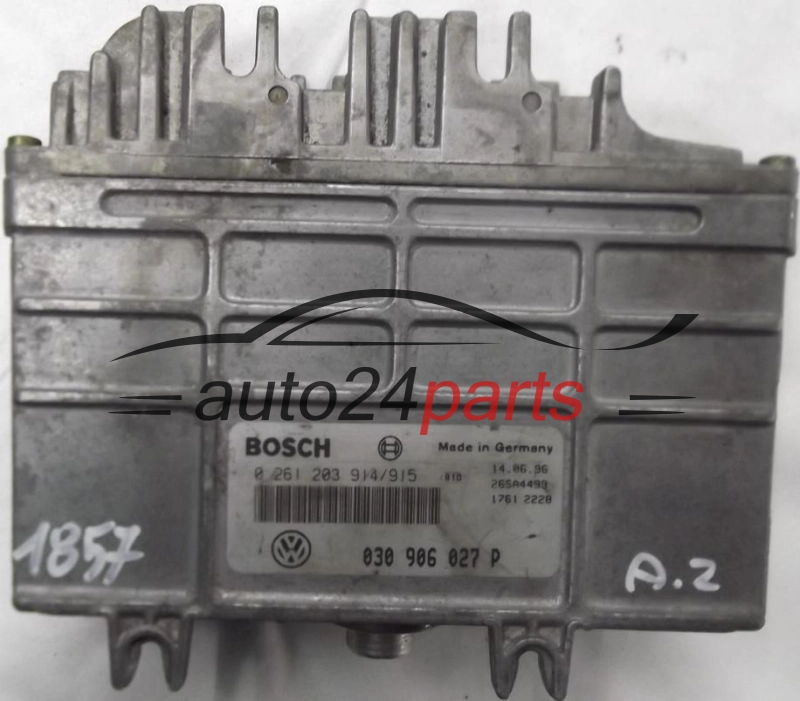 KOMPUTER STEROWNIK SILNIKA VW VOLKSWAGEN POLO 030 906 027 P