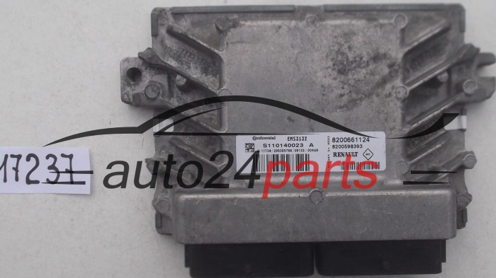 KOMPUTER STEROWNIK SILNIKA DACIA LOGAN SANDERO 1.6 8200661124 
