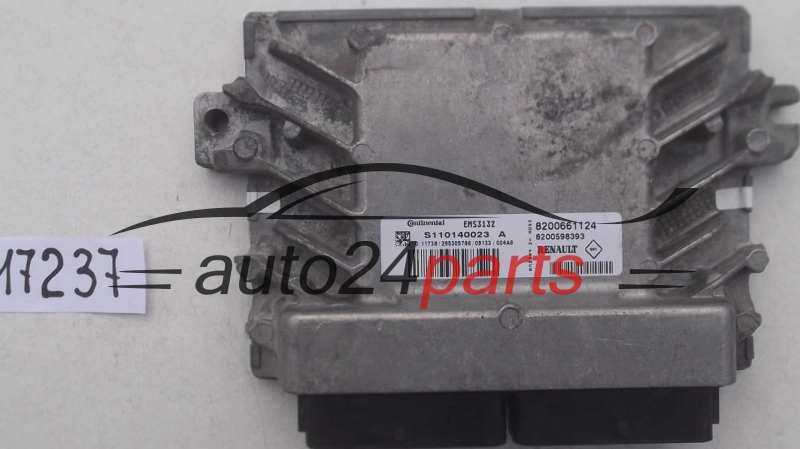 KOMPUTER STEROWNIK SILNIKA DACIA LOGAN SANDERO 1.6 8200661124 