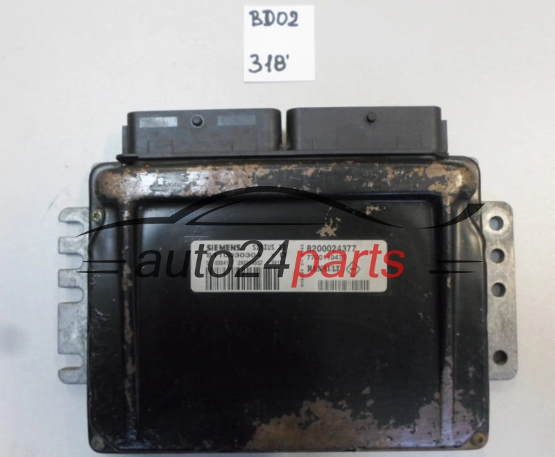 KOMPUTER STEROWNIK SILNIKA RENAULT 1.4 S110030304 D, S110030304D, 8200024377