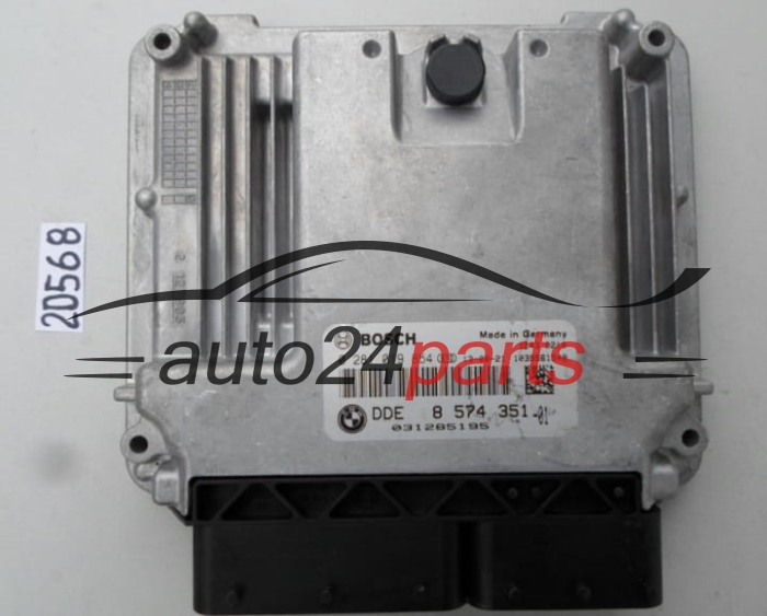 KOMPUTER STEROWNIK SILNIKA BMW X1 BOSCH 0 281 019 854, 0281019854, DDE 8 574 351, DDE8574351, 8574351 