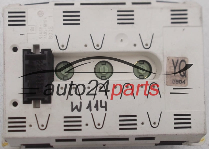 WYŚWIETLACZ RADIA CIEKŁOKRYSTALICZNY OPEL VECTRA C SIGNUM GM 13114365, 1023770-10