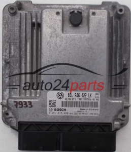 MOTORSTEUERGERÄT ECU STEUERGERAT VW VOLKSWAGEN GOLF VI 2.0 TDI, BOSCH 0 281 015 480, BOSCH 0281015480, 03L 906 022 LK, 03L906022LK, 03L906022G