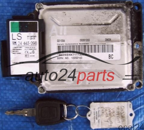 calculateur moteur pour opel chevrolet, holden, vauxhall astra, vectra, zafira 2.2 z22se