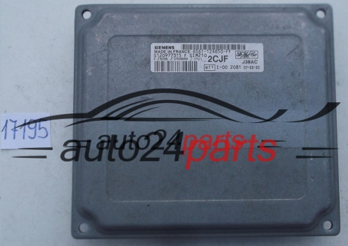 MOTORSTEUERGERÄT ECU STEUERGERAT FORD FIESTA SIEMENS S120977315 F, S120977315F, FoMoCo 6S61-12A650-FF, 6S6112A650FF, 2CJF