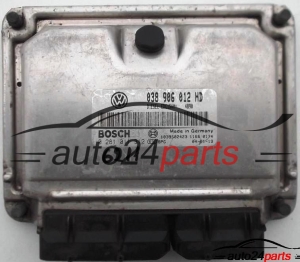 ECU CENTRALITA DE MOTOR SEAT LEON TOLEDO 1.9 TDI 038 906 012 HD, 038906012HD, BOSCH 0 281 011 312, 0281011312, DIESEL EDC15UM+ 4890, 1039S02423 