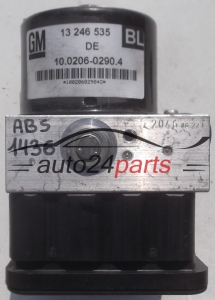 ABS POMPA I STEROWNIK OPEL ASTRA H ZAFIRA B GM 13 246 535 BL, 13246535, ATE  10020602904, 10.0960-0554.3, 10096005543
