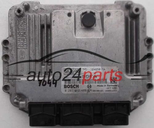 KOMPUTER STEROWNIK SILNIKA FORD FOCUS C- MAX 1.6 TDCI BOSCH 0 281 012 488,  FoMoCo 7M51-12A650-TA