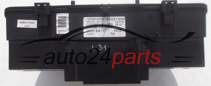 CUADRO INSTRUMENTOS VOLKSWAGEN CADDY SIEMENS VDO 2K0920841C 