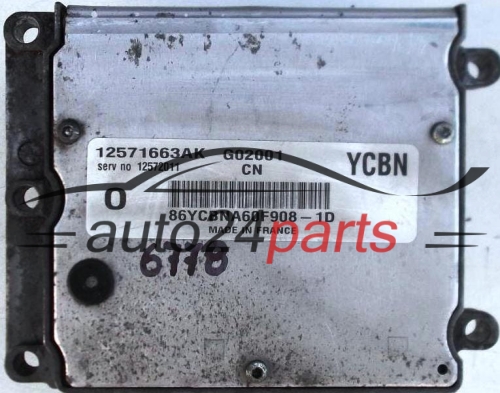 calculateur moteur pour opel vectra, signum 2.2 z22se