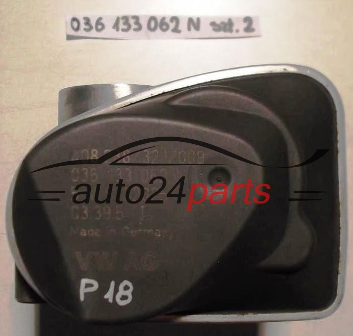 PRZEPUSTNICA POWIETRZA VOLKSWAGEN AUDI SEAT SKODA VDO 408-238-321-009, 408238321009, 036 133 062 N, 036133062N
