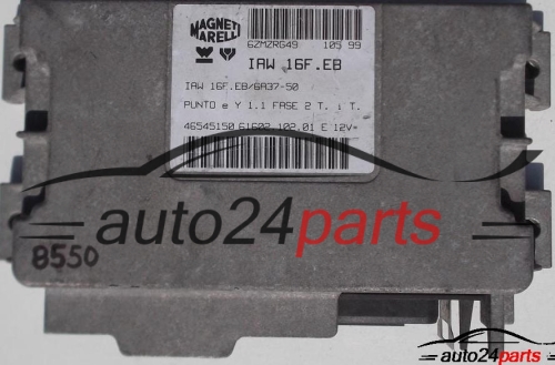 MOTORSTEUERGERÄT ECU STEUERGERAT FIAT PUNTO 1.1 MAGNETI MARELLI IAW 16F.EB, IAW16FEB, 46545150, 61602.102.01, 6160210201