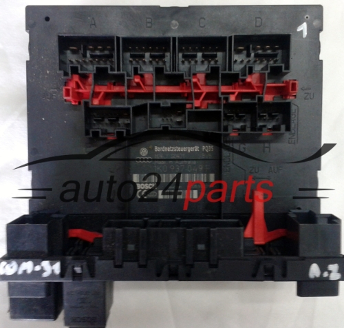 CENTRALKA MODUL STEROWNIK KOMFORTU BORDNETZSTEUERGERÄT PQ35 1K0937049F, 1K0 937 049 F VW GOLF TOURAN CADDY PASSAT - 