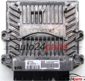 MOTORSTEUERGERÄT ECU STEUERGERAT PEUGEOT, CITROEN 2.0 16V, SIEMENS 5WS40318F-T, 5WS40318FT, SW9662148480, HW9655534080, SID803A 