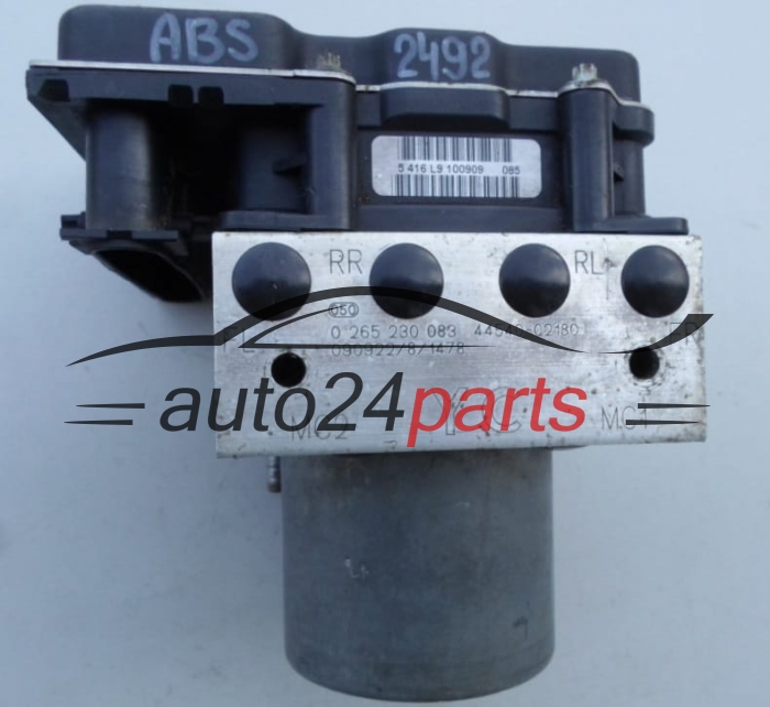 BOMBA HIDRAULICA Y CENTRALITA ABS TOYOTA AURIS BOSCH 0 265 230 083, 0265230083, 44540-02180, 4454002180, 0265951057 