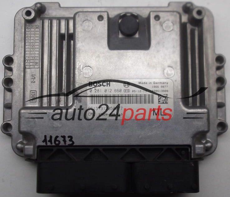 MOTORSTEUERGERÄT ECU STEUERGERAT HONDA CIVIC 2.2 CDTI BOSCH 0 281 012 660, 0281012660, 9S131312050077, ML