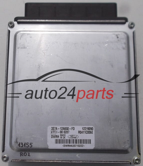 CALCULATEUR MOTEUR FORD MONDEO 3S7A-12A650-FD, 3S7A12A650FD, 12219090, R0411C006E