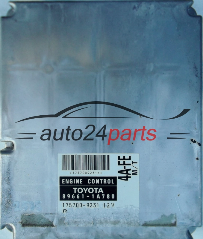 KOMPUTER STEROWNIK SILNIKA TOYOTA COROLLA 1.6 4A-FE M/T  896611A780 1757009231