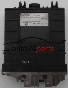 MOTORSTEUERGERÄT ECU STEUERGERAT VW VOLKSWAGEN SEAT GOLF 2.0 SIEMENS 5WP4 158, 5WP4158, 037 906 024 AG, 037906024AG