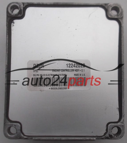 MOTORSTEUERGERÄT ECU STEUERGERÄT OPEL ASTRA ZAFIRA DELPHI DELCO 12242020 DZJR