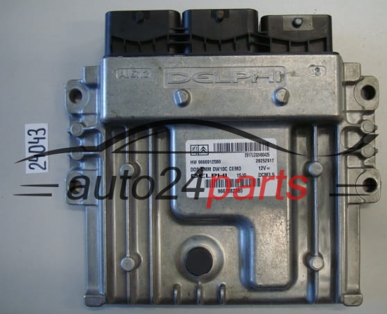 KOMPUTER STEROWNIK SILNIKA CITROEN FIAT SCUDO DCM3.5, 28252917, 9667082380