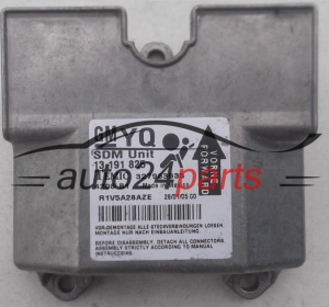 STEROWNIK MODUL PODUSZEK POWIETRZNYCH OPEL ASTRA H HATCHBACK 13 191 825 YQ, 13191825 YQ, 93182856, 6235401, 62 35 401 - SP18,19