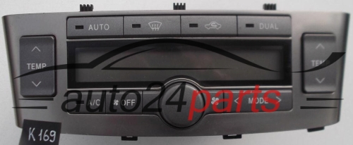 PANEL OGRZEWANIA STEROWNIK NAWIEWU REGULATOR KLIMATRONIK TOYOTA 55900-05160 / 5590005160 / M8146570-0793 / M81465700793 - K169