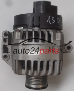 ALTERNATOR OPEL 1.3 CDTI DENSO MS102211-8612, MS1022118612, BA 13256930, 70 A - AR24, AR27