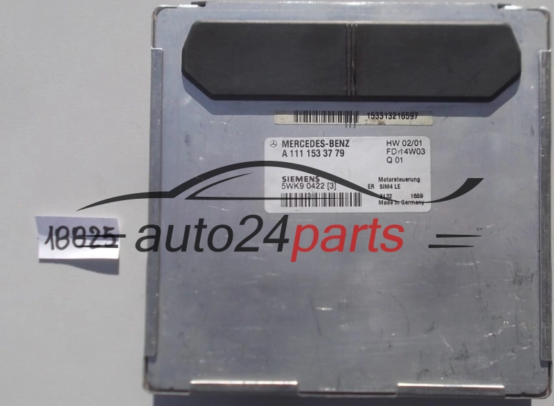 KOMPUTER STEROWNIK SILNIKA MERCEDES SIEMENS 5WK9 0422 (3)