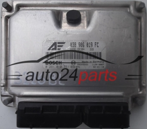 CALCULATEUR MOTEUR VW VOLKSWAGEN SHARAN SEAT ALHAMBRA 1.9 TDI 038906019FC, 038 906 019 FC, BOSCH 0281010751, 0 281 010 751, DIESEL EDC15P+ 1515 28SA5593