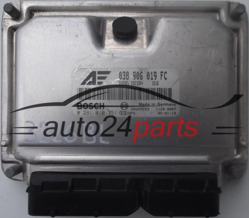 calculateur moteur pour vw volkswagen sharan, seat alhambra 1.9 tdi