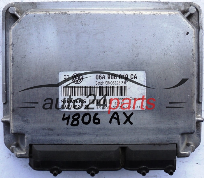 KOMPUTER STEROWNIK SILNIKA VW VOLKSWAGE GOLF 1.6 16V SIEMENS 5WP4452 26