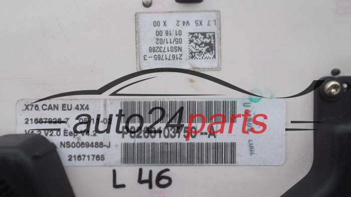  KANGOO SAGEM 21667926-7, 216679267, 21671765, P8200103750 A, P8200103750A