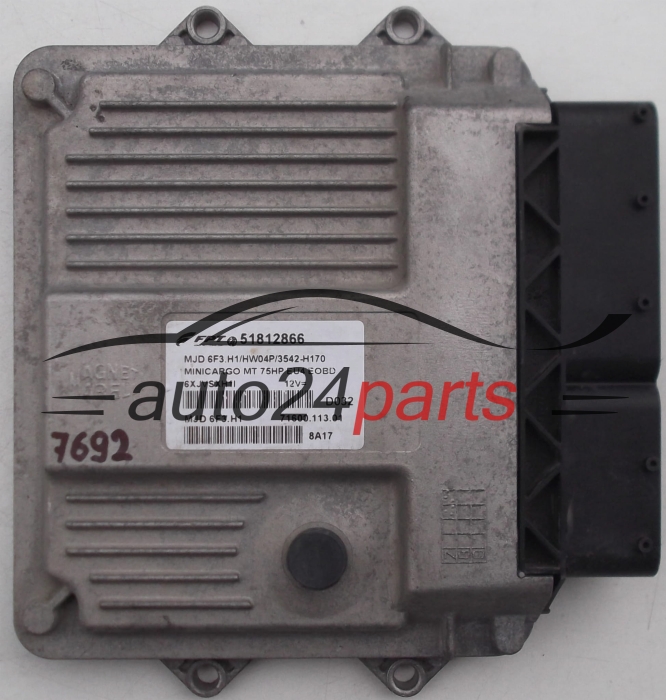 ECU CENTRALITA DE MOTOR  FIAT MINI CARGO 1.3 Magneti Marelli MJD 6F3.H1