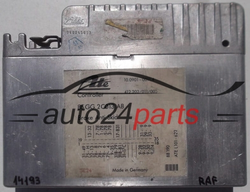 ABS STEUERGERAT FORD SCORPIO ATE 10.0901-0011.4, 10090100114, 412.202/011/003, 412202011003, 85GG2C013AB