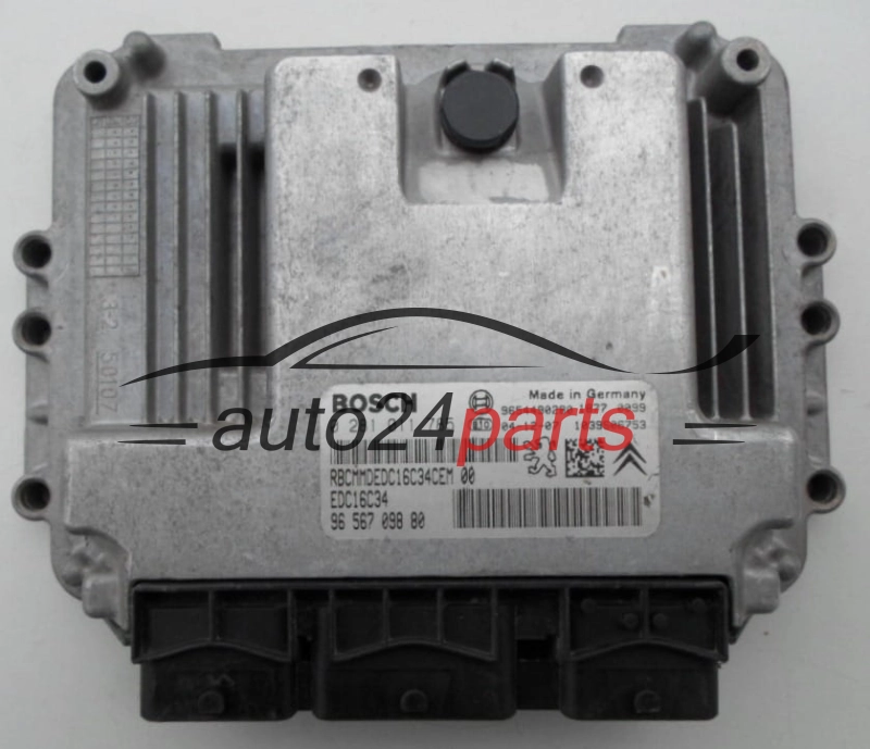 ECU CENTRALITA DE MOTOR  CITROEN C3 1.4 HDI BOSCH 0 281 011 785,  96 567 098 80