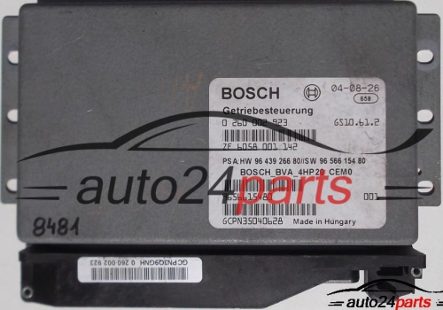 GETRIEBESTEUERGERÄT GETRIBESTEUERUNG PEUGEOT 407, BOSCH 0 260 002 923