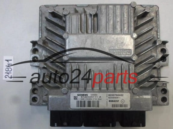 RENAULT 1.5 DCI SIEMENS S122326111 A, S122326111A, 8200766462, 8200592611, SID301