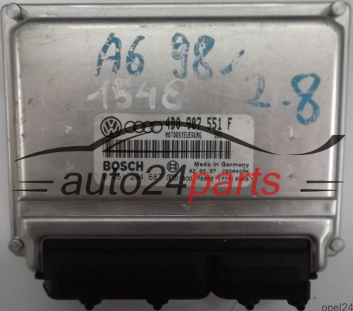 calculateur moteur pour audi a4, a6 2.8 quattro