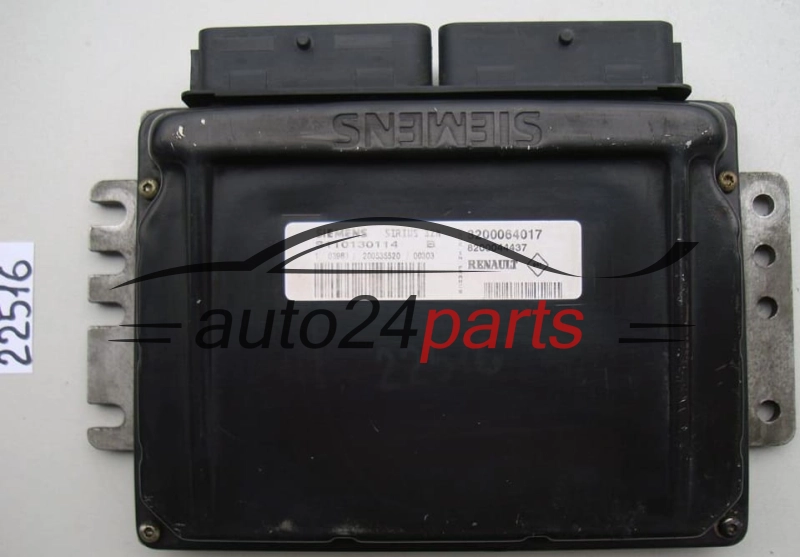 KOMPUTER STEROWNIK SILNIKA RENAULT CLIO S110130114 B, S110130114B, 8200064017