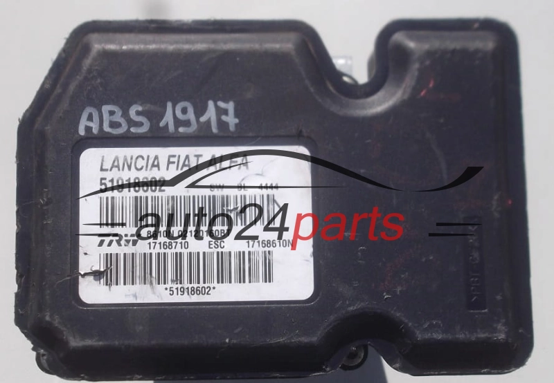 ABS POMPA LANCIA DELTA 51918602, 17168710, 62018020 