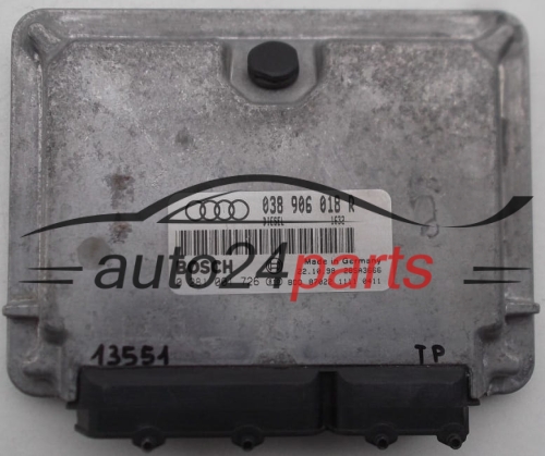 KOMPUTER STEROWNIK SILNIKA VOLKSWAGEN AUDI A4 B5 BOSCH 0 281 001 726, 0281001726, 038 906 018 R, 038906018R 