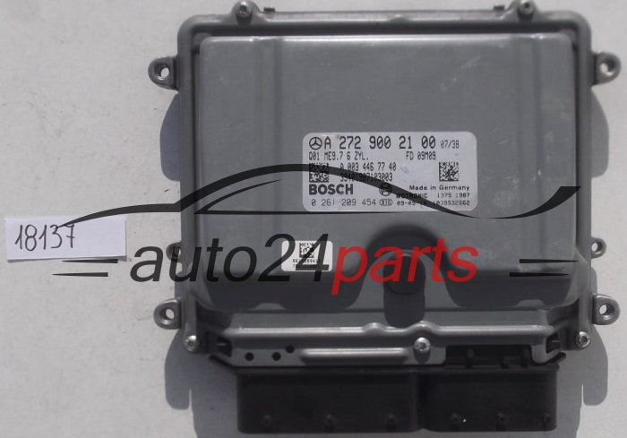 KOMPUTER STEROWNIK SILNIKA MERCEDES W212 BOSCH 0 261 209 454, 0261209454, A 272 900 21 00, A2729002100, ME9.7
