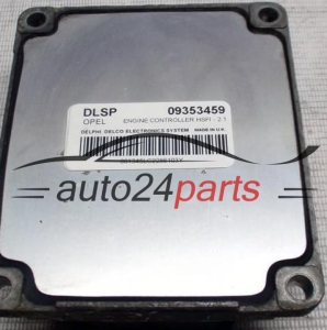 MOTORSTEUERGERÄT ECU STEUERGERAT OPEL ASTRA ZAFIRA 1.6 Z16XE 09353459 DLSP 9353459, 9364459, 62 37 436
