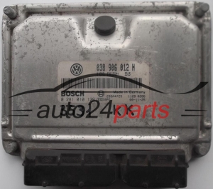 ECU CENTRALITA DE MOTOR SKODA OCTAVIA 1.9 TDI ALH 038906012H, 038 906 012 H, BOSCH 0 281 010 129, 0281010129, DIESEL EDC15VM+ 3315 28SA4725
