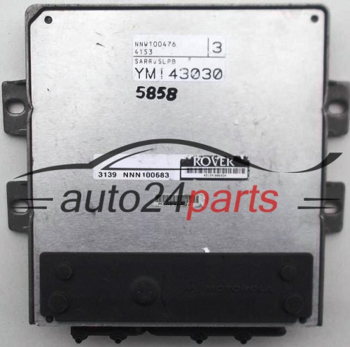 KOMPUTER STEROWNIK SILNIKA ROVER 75 1.8 16V, NNN100683, NNW100476, YM143030 - 5858