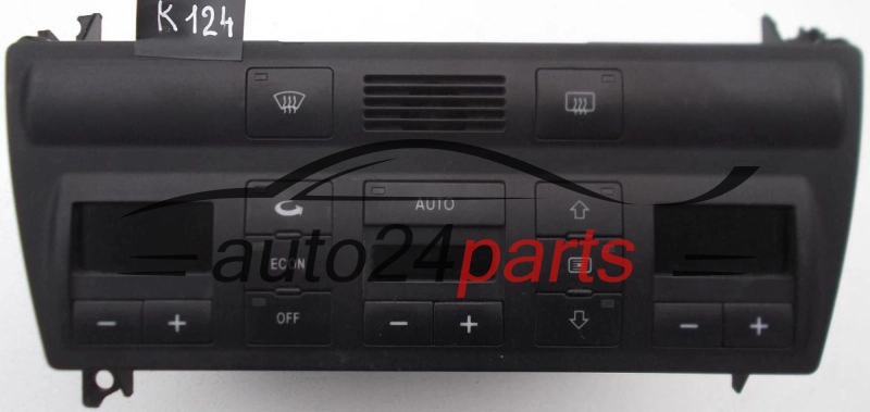 PANEL OGRZEWANIA STEROWNIK NAWIEWU REGULATOR KLIMATRONIK AUDI 4B0 820 043 H / 4B0820043H / 5HB 007 604-17 / 5HB00760417