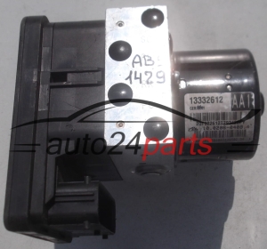 POMPE HYDRAULIQUE ET CALCULATEUR d'ABS OPEL ASTRA J GM 13332612 AA1, ATE 10.0206-0408.4, 10020604084, 10.0960-4509.3, 10096045093, 28.5600-4003.3, 28560040033