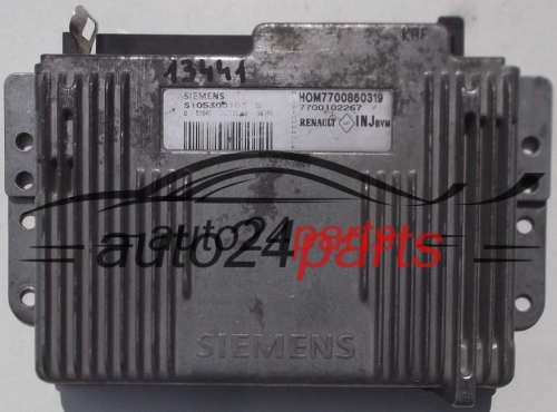 CALCULATEUR MOTEUR RENAULT MEGANE 1.6 16V SIEMENS S105300103B, HOM 7700860319, 7700102267