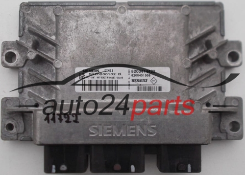 MOTORSTEUERGERÄT ECU STEUERGERÄT  RENAULT MODUS 1.2 SIEMENS S120200102 B